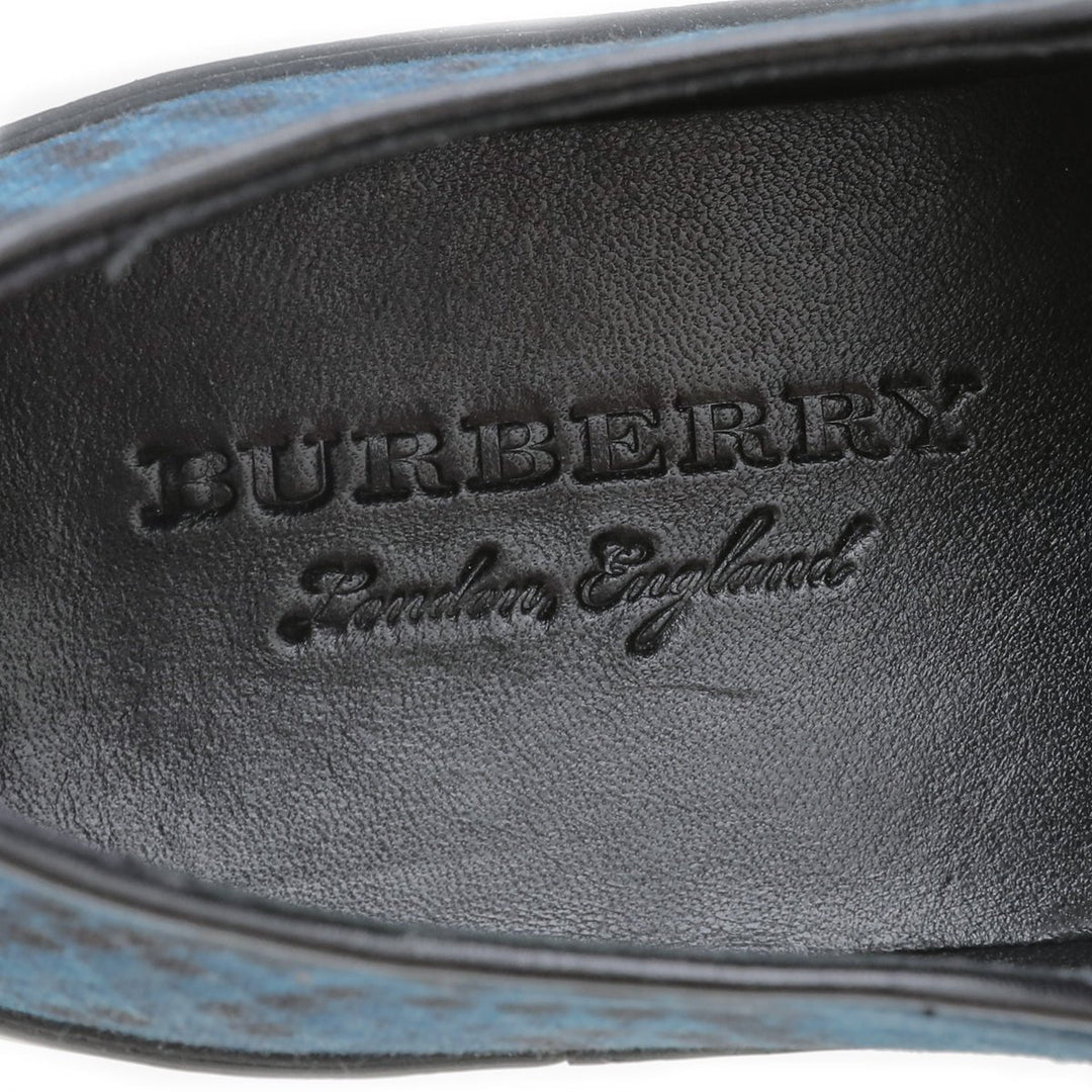 Burberry Bicolor Fringe Penny Slip on Sneakers 39