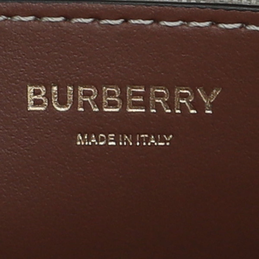 Burberry Bicolor Horseferry Print Note Crossbody Bag