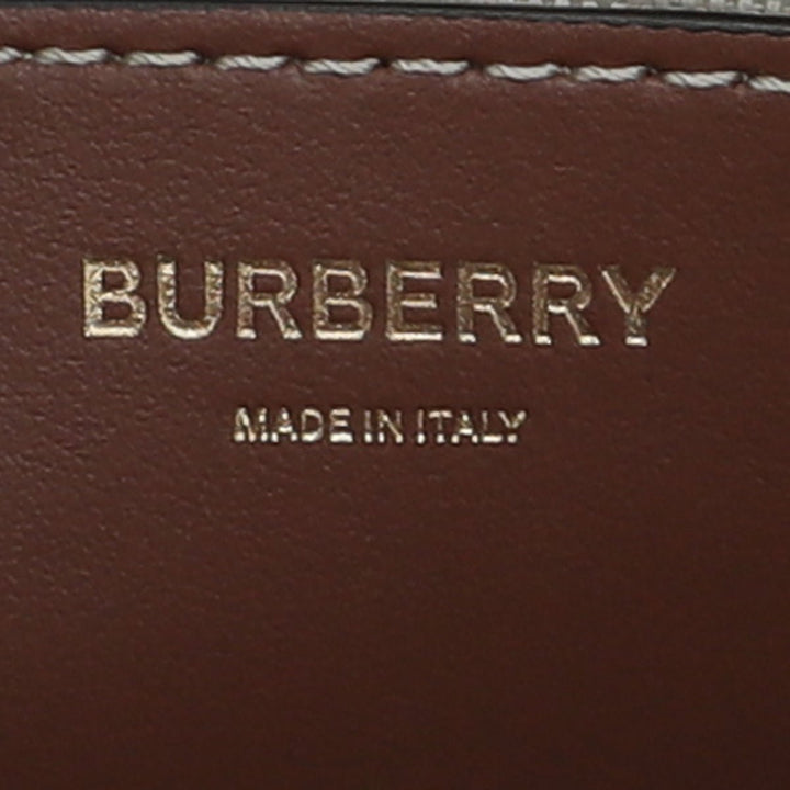 Burberry Bicolor Horseferry Print Note Crossbody Bag