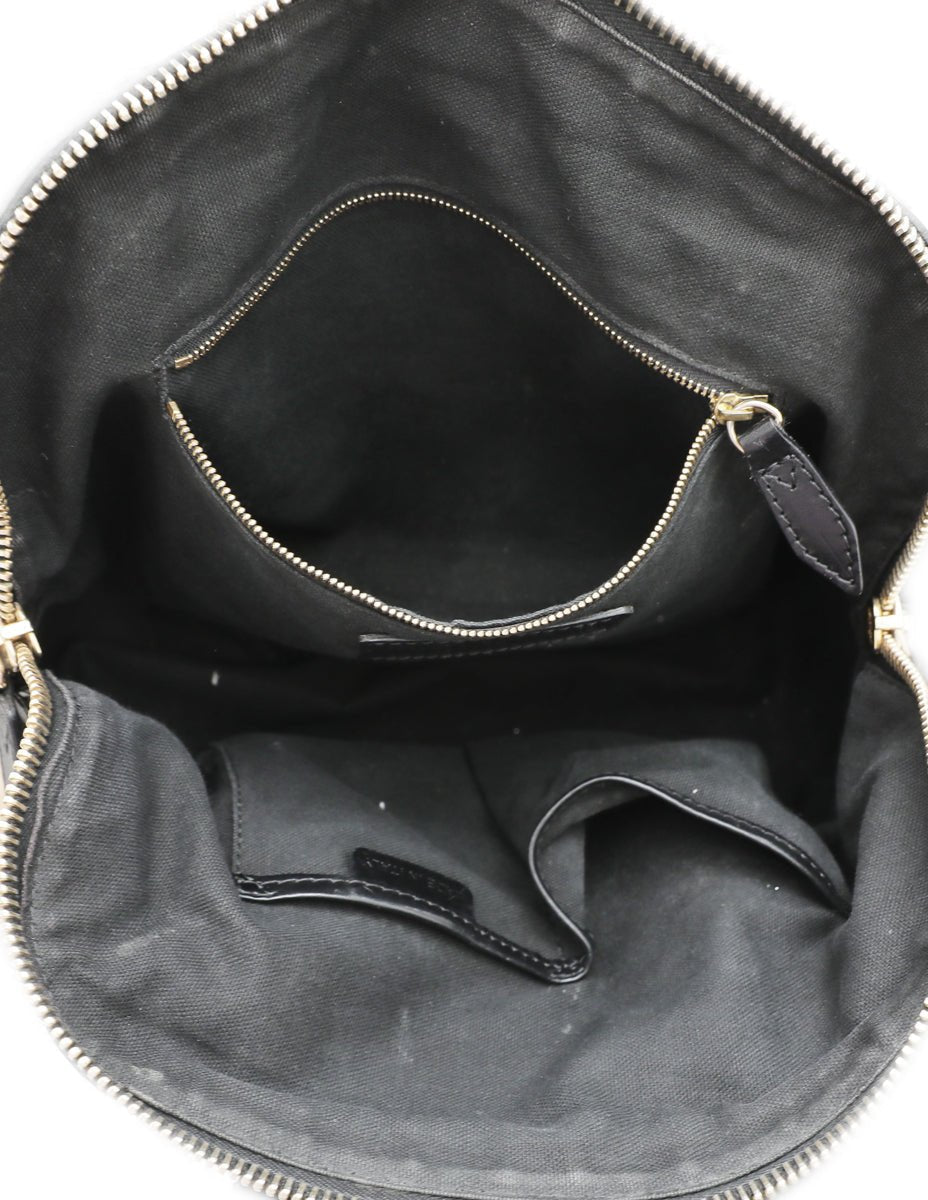 Burberry Bicolor House Check Orchard Satchel Bag
