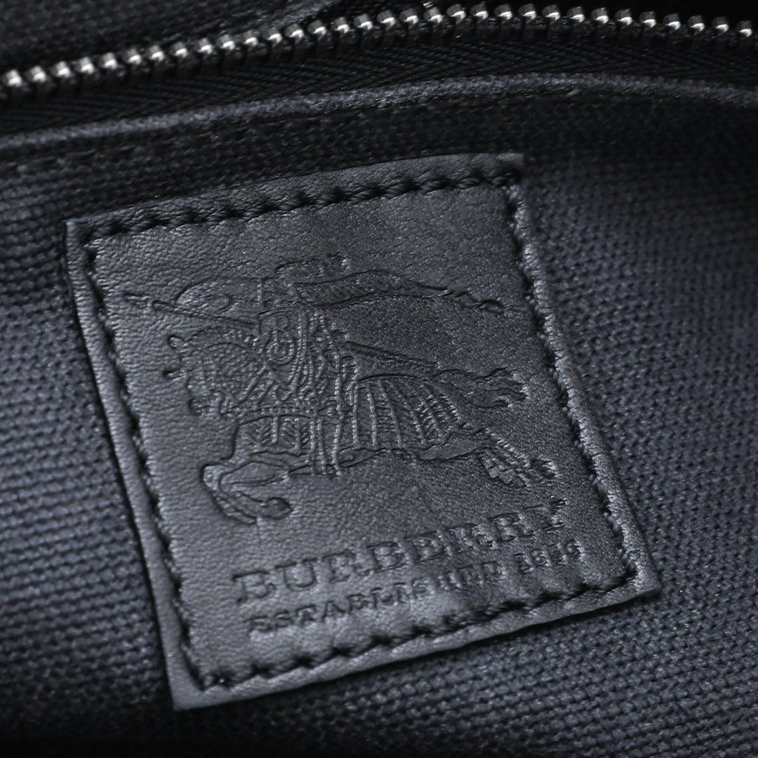 Burberry Bicolor Housecheck Beaton Bag