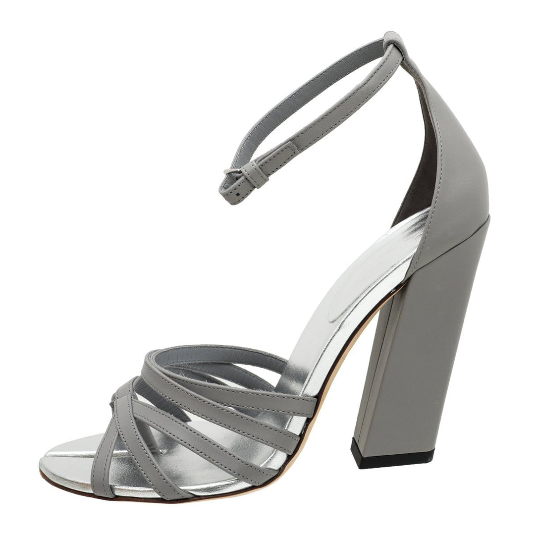 Burberry Bicolor Hove Thong Split-Toe Sandals 38