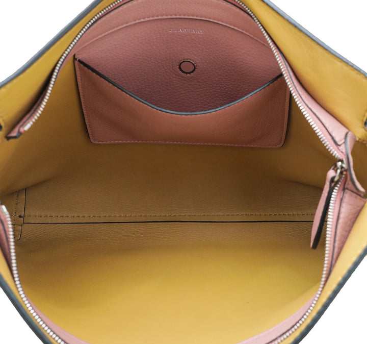 Burberry Bicolor Large Clutch