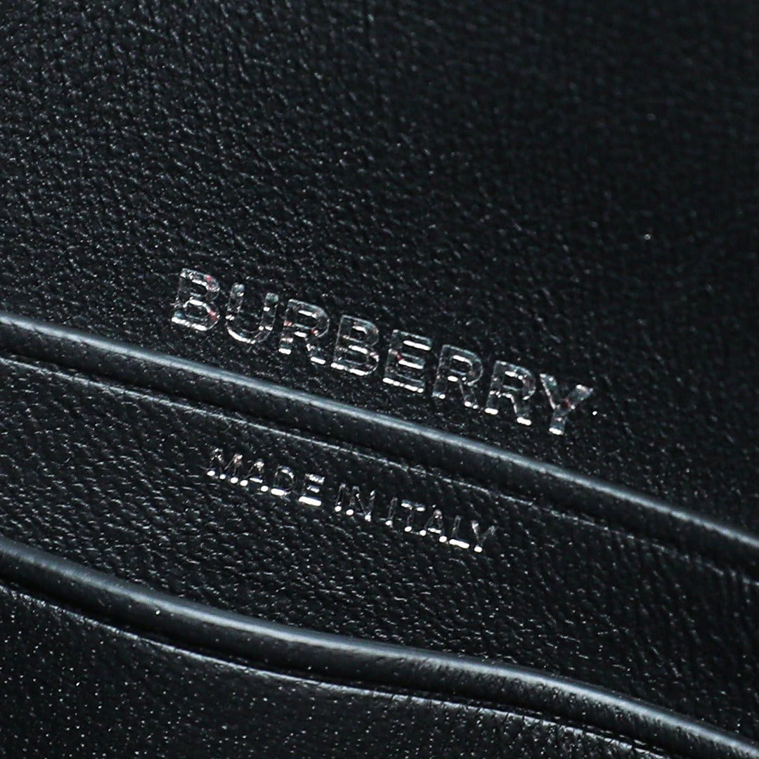 Burberry Bicolor Logo Olympia Small Bag