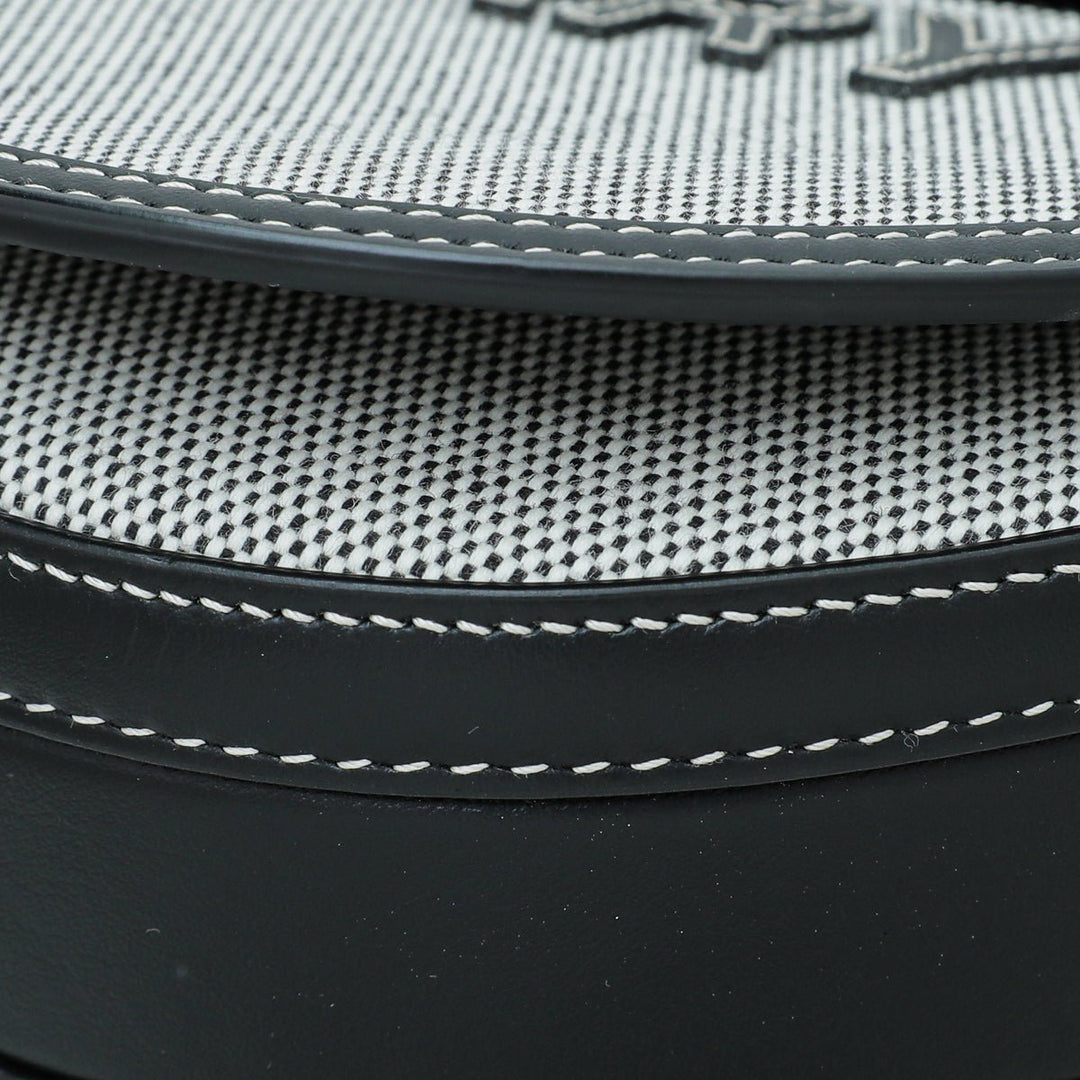 Burberry Bicolor Logo Olympia Small Bag