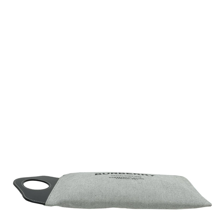 Burberry Bicolor Logo Pocket Handle Pouch