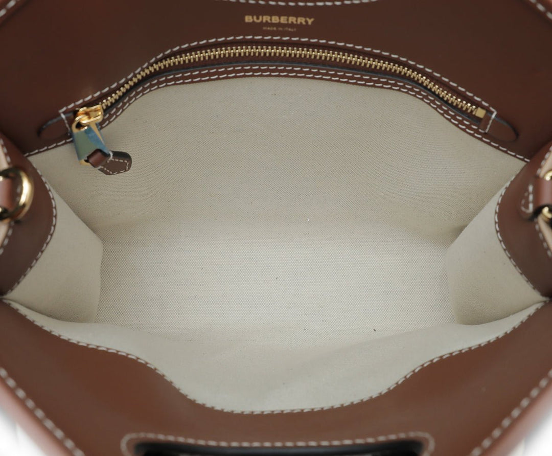 Burberry Bicolor Mini Calf Hair Pocket Bag