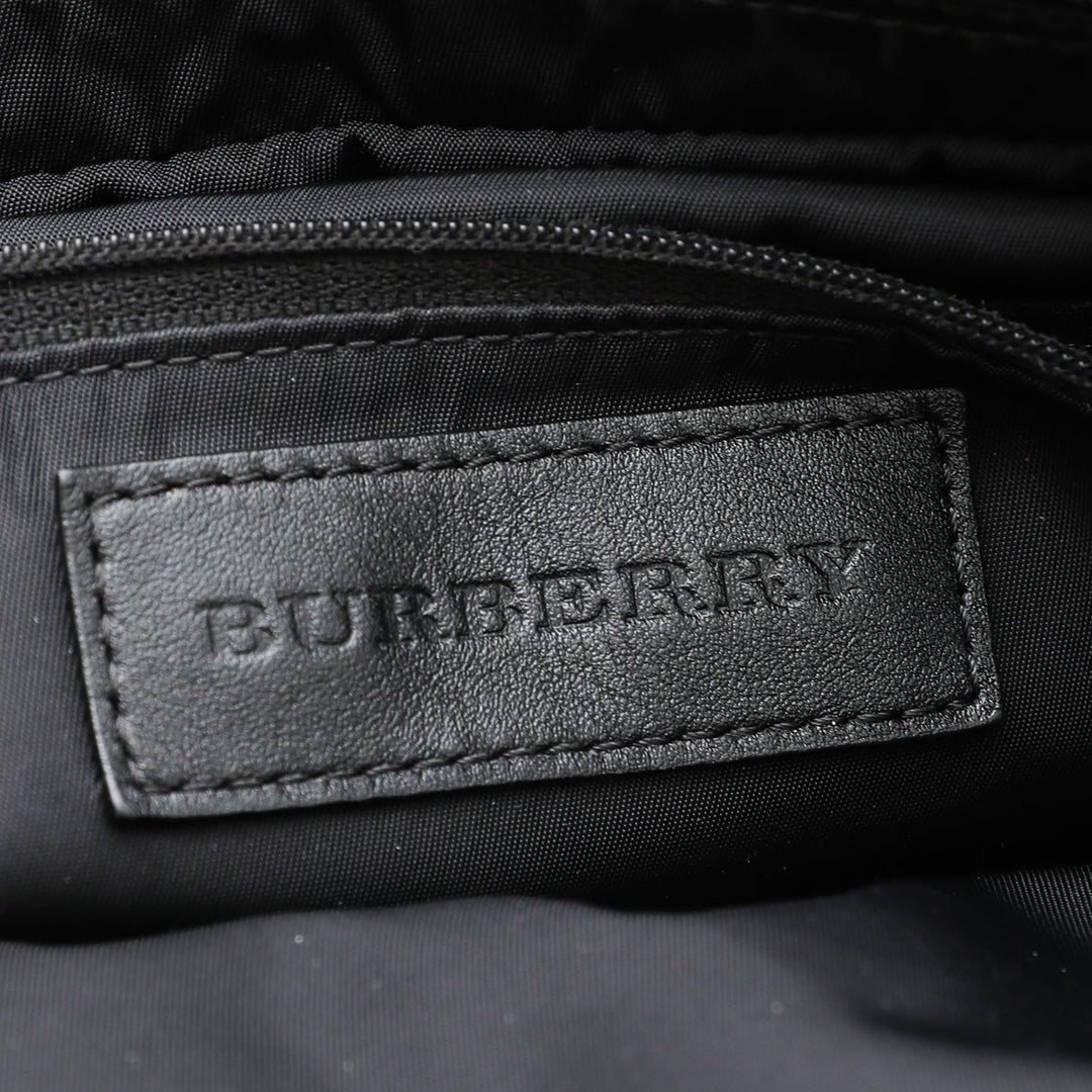 Burberry Bicolor Nova Check Buckleigh Packable Tote Bag