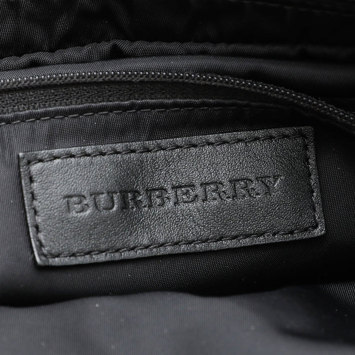 Burberry Bicolor Nova Check Buckleigh Packable Tote Bag