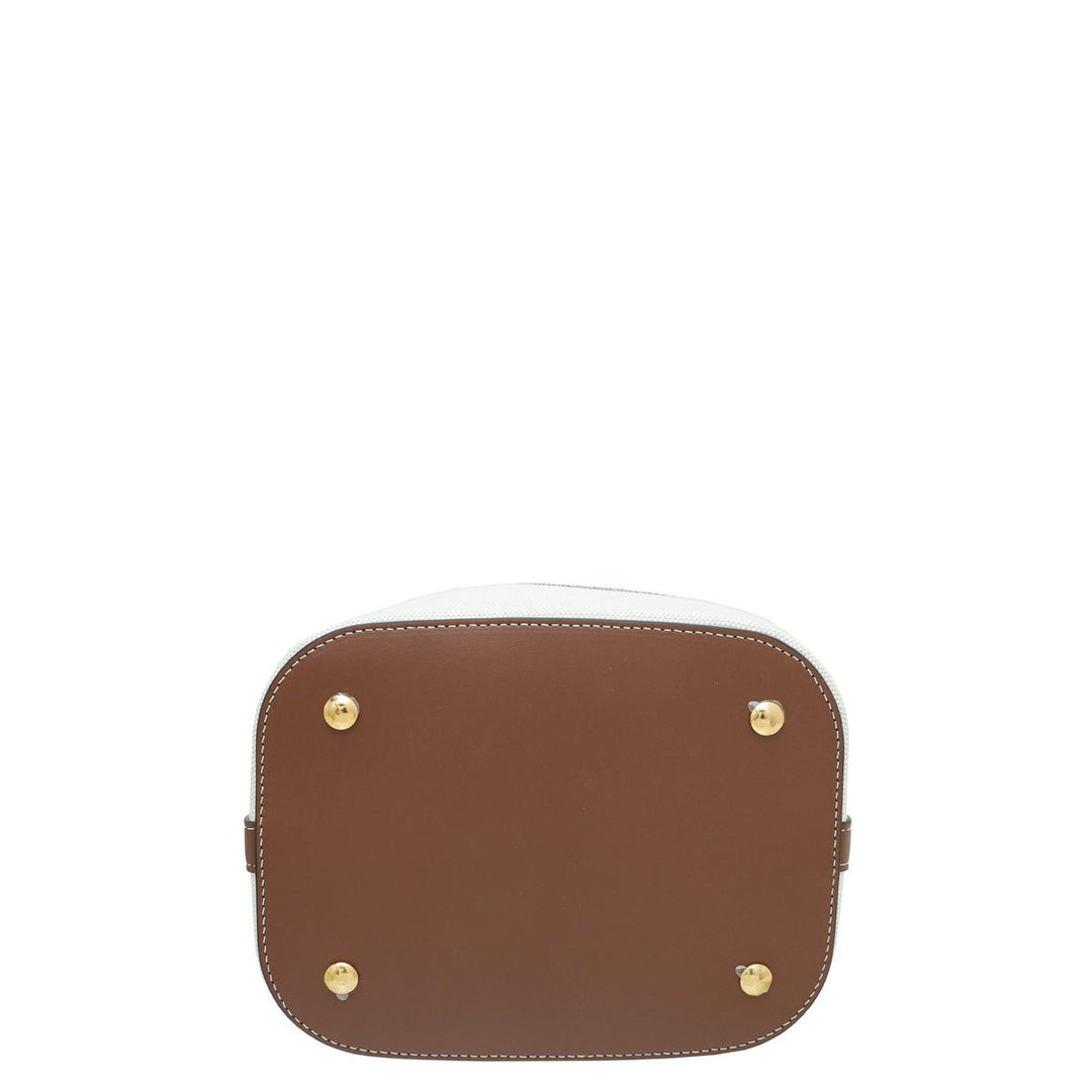 Burberry Bicolor Peggy Small Bucket Bag