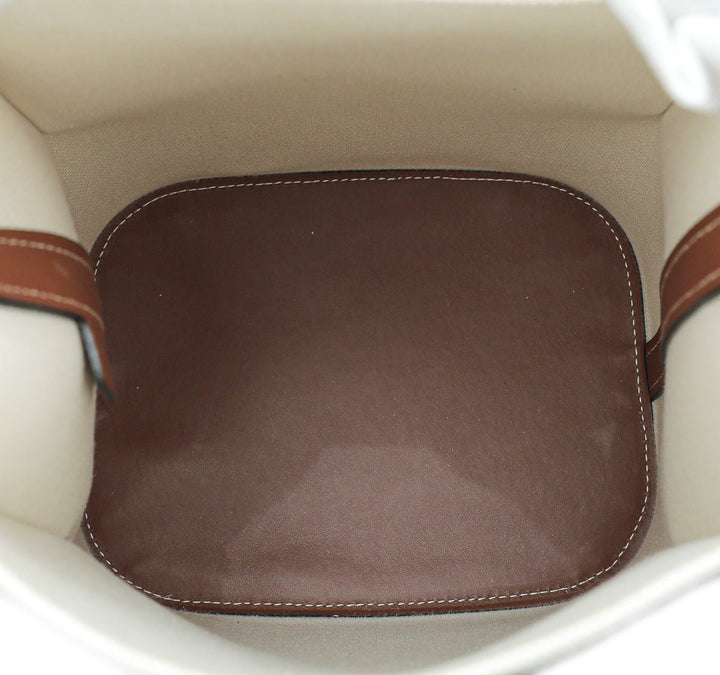 Burberry Bicolor Peggy Small Bucket Bag
