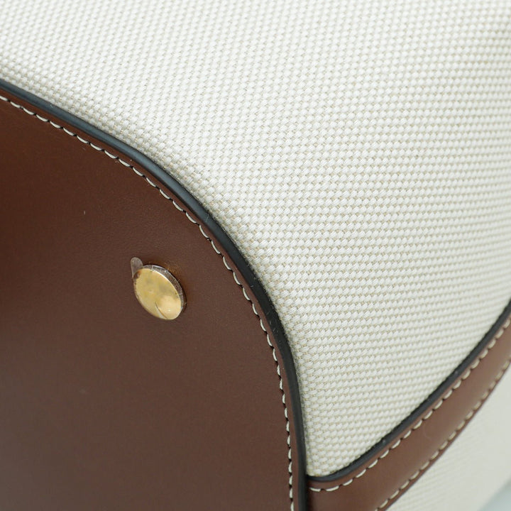 Burberry Bicolor Peggy Small Bucket Bag