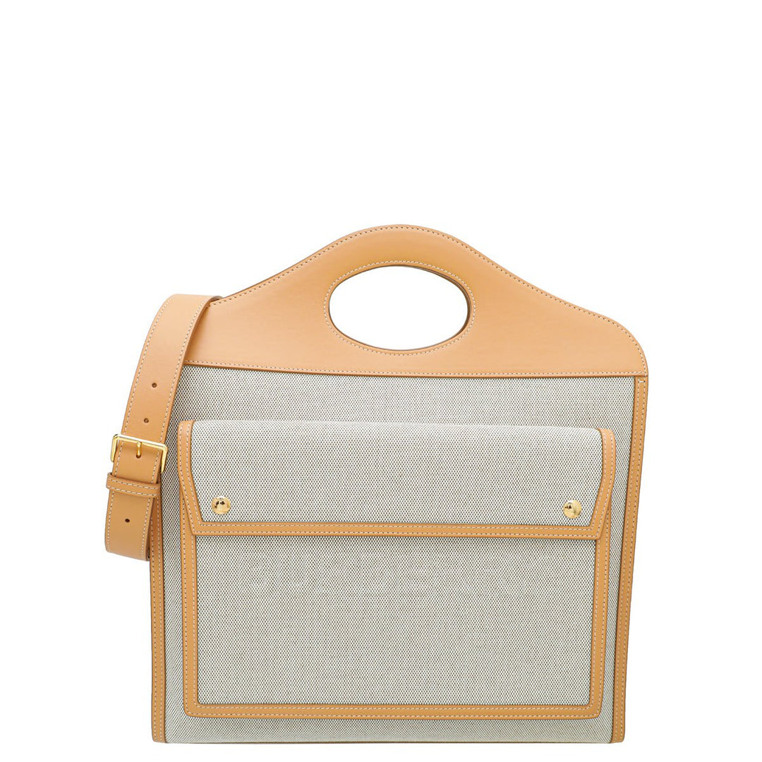 Burberry Bicolor Pocket Bag