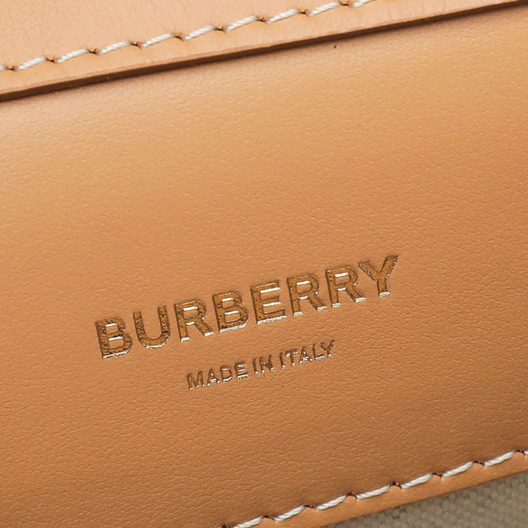 Burberry Bicolor Pocket Bag