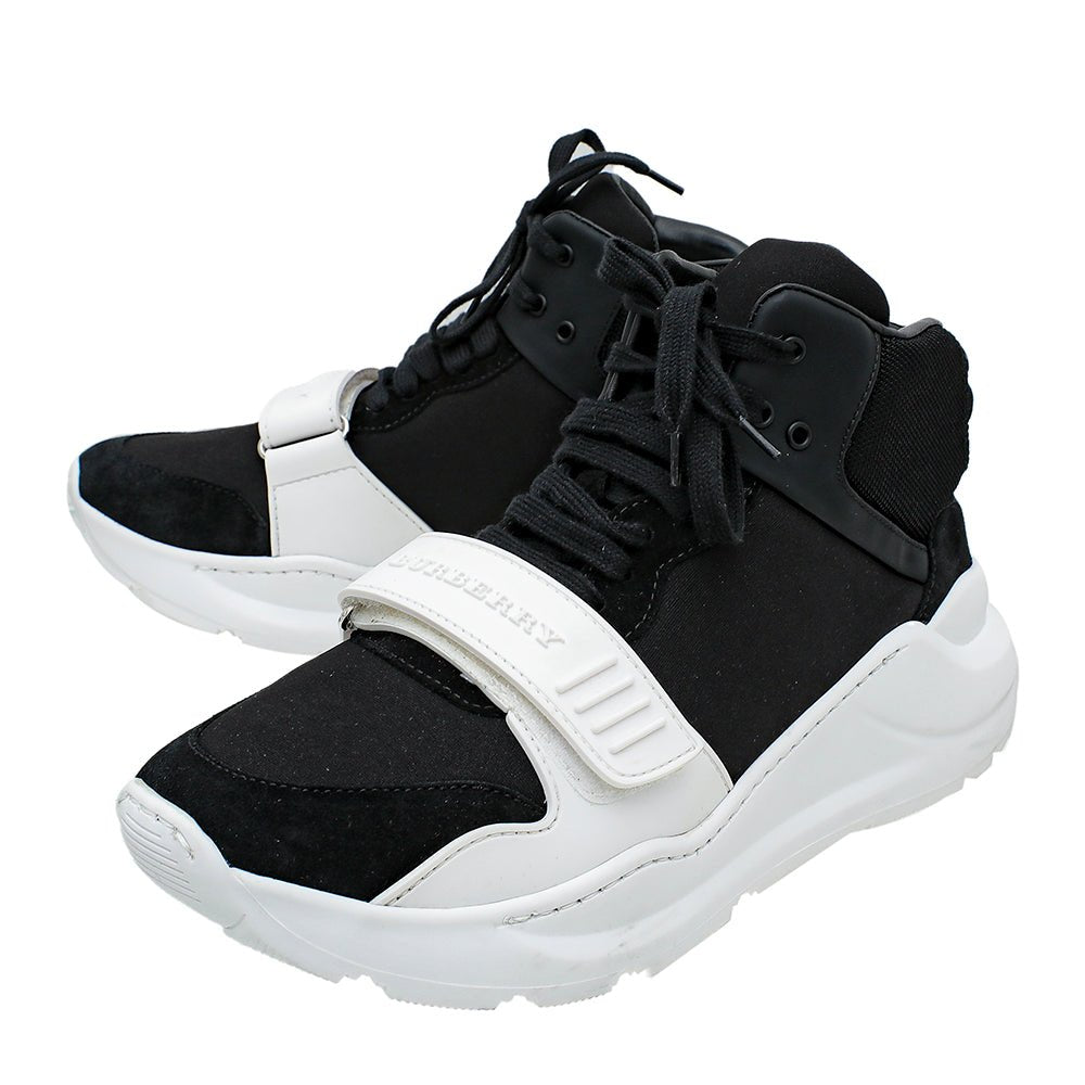 Burberry Bicolor Regis Sneakers 40