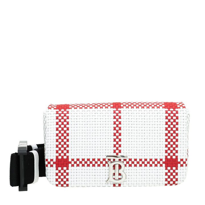 Burberry Bicolor TB Woven Lola Bumbag