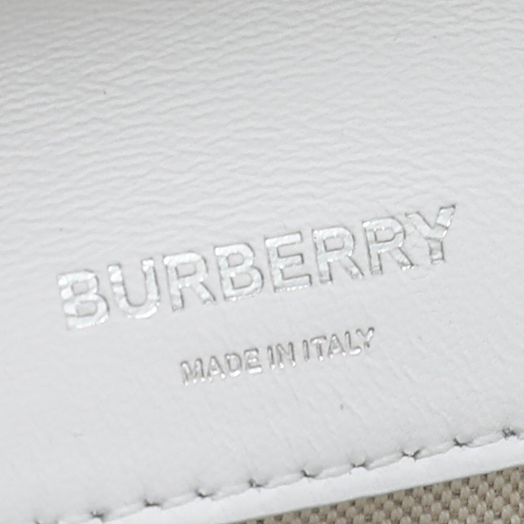 Burberry Bicolor TB Woven Lola Bumbag