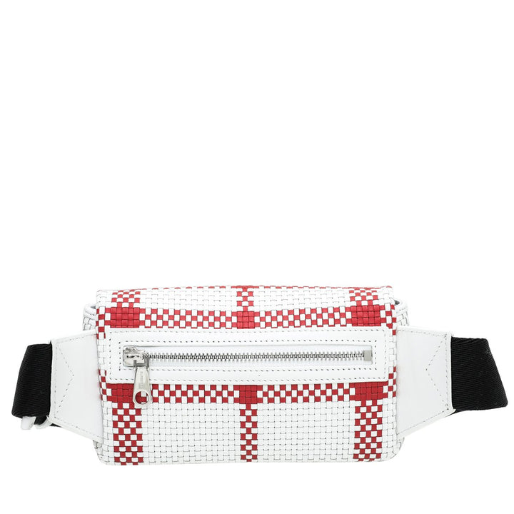 Burberry Bicolor TB Woven Lola Bumbag