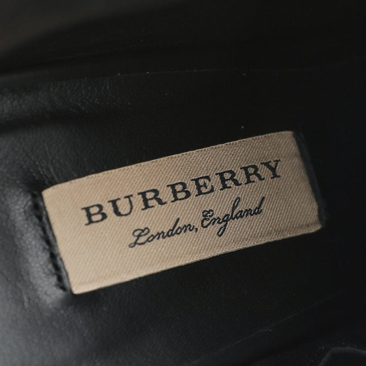 Burberry Black Alexandra Pointed Toe Ankle Boots 40