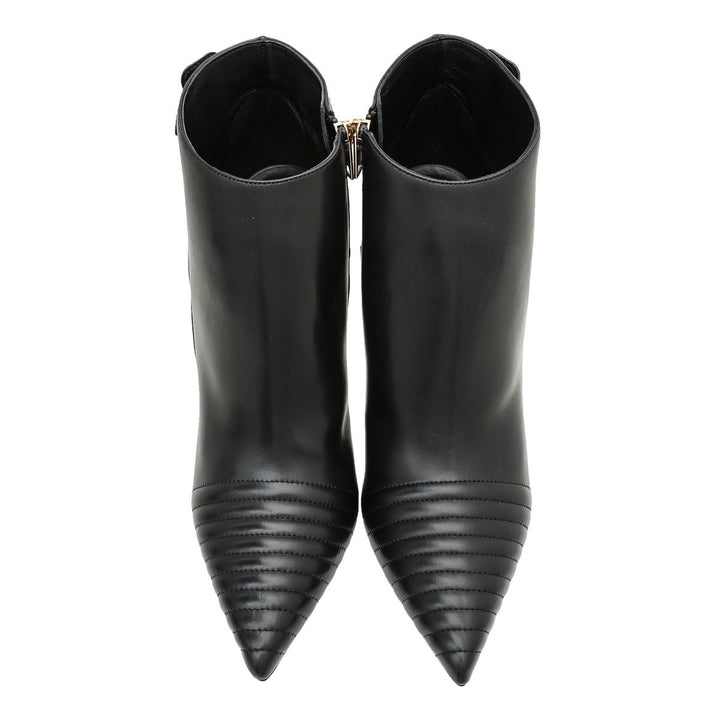 Burberry Black Alexandra Pointed Toe Ankle Boots 40