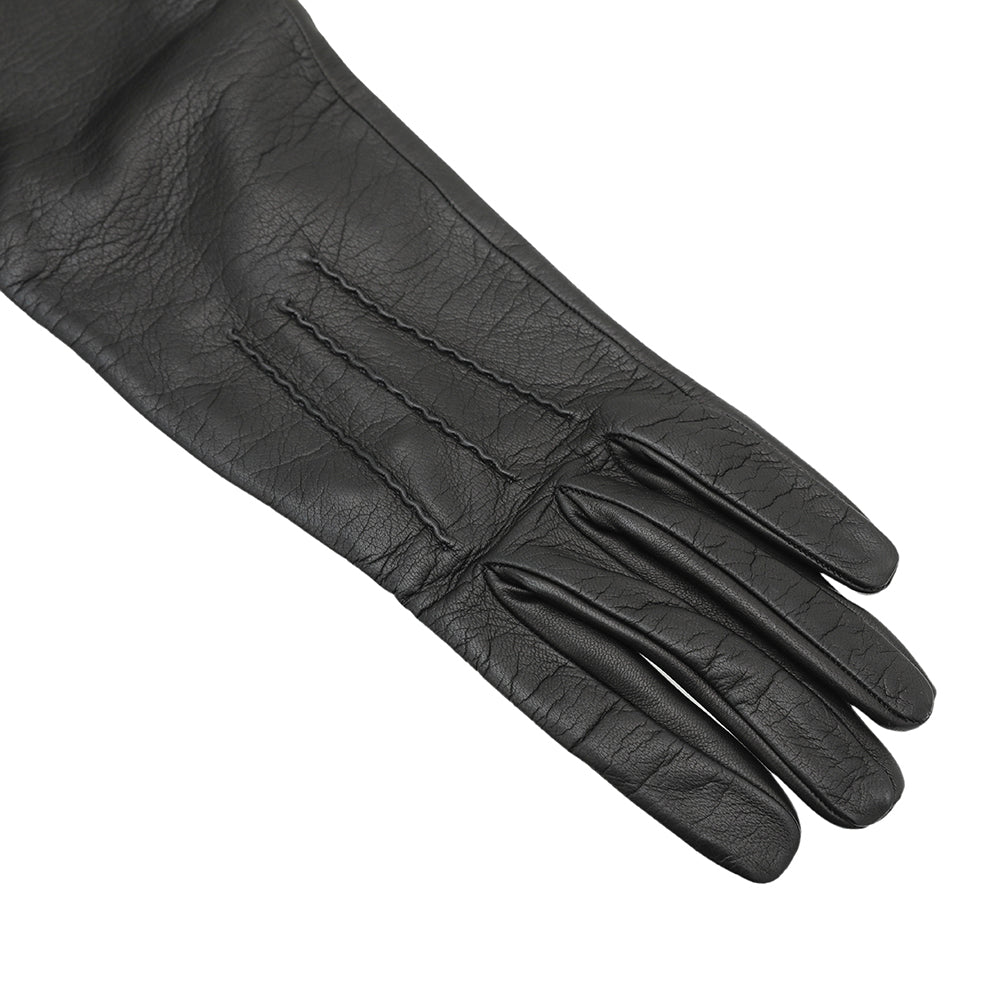 Burberry Black Long Gloves