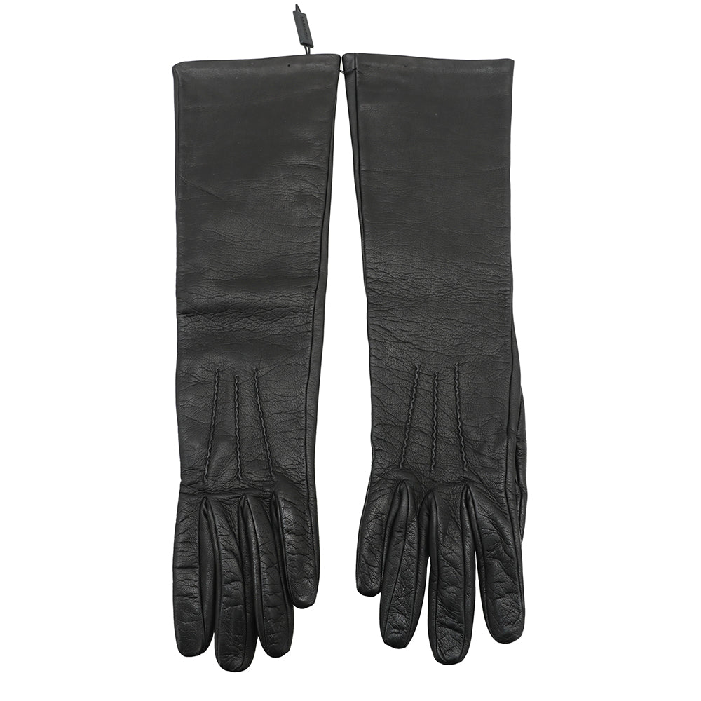 Burberry Black Long Gloves