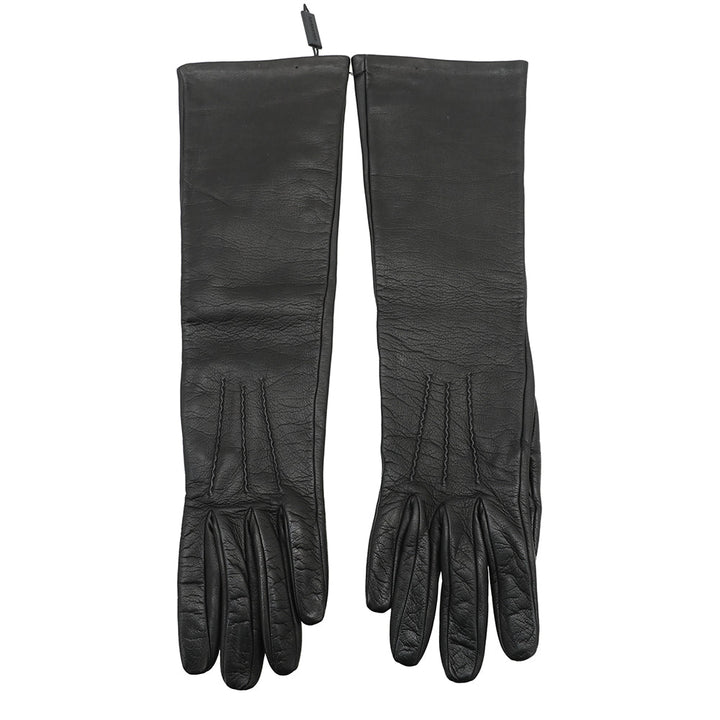 Burberry Black Long Gloves
