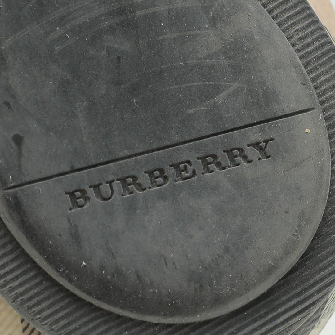 Burberry Bronze Haymarket Yates Ballerina Flat 36