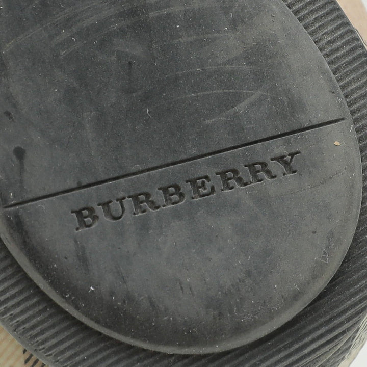 Burberry Bronze Haymarket Yates Ballerina Flat 36