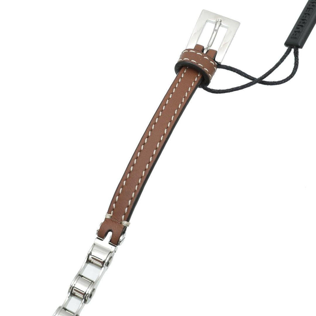 Burberry Brown Bike Chain Belt Large
