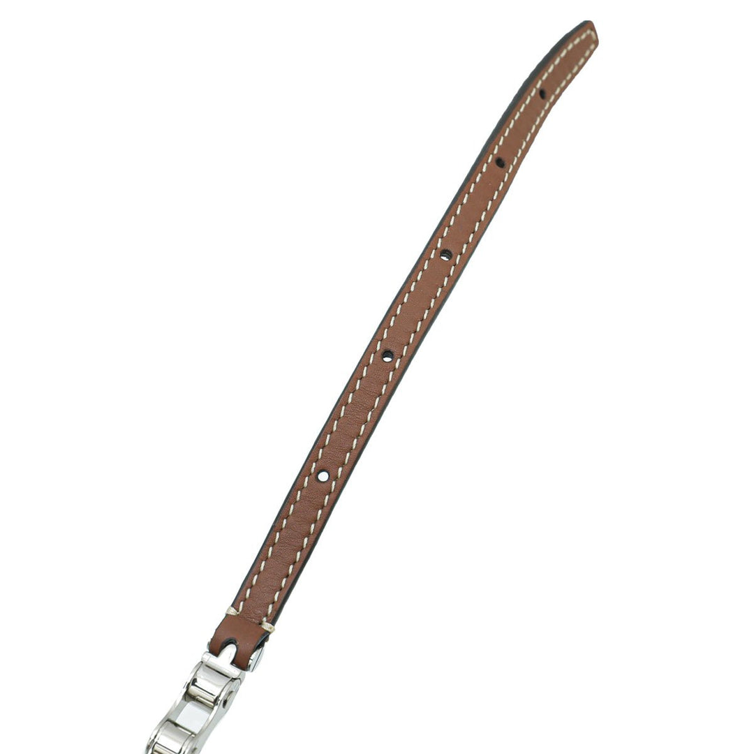 Burberry Brown Bike Chain Belt Large
