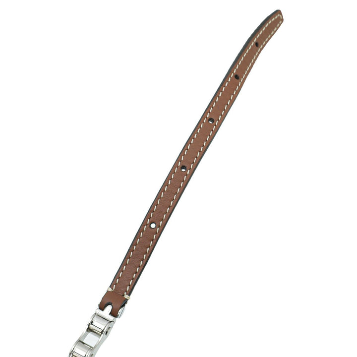 Burberry Brown Bike Chain Belt Large