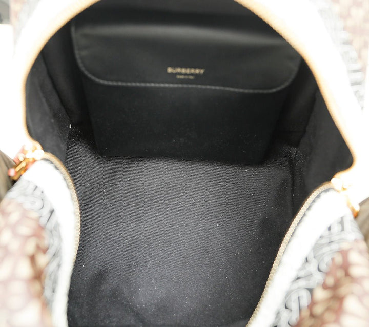 Burberry Brown Monogram Cube Bag