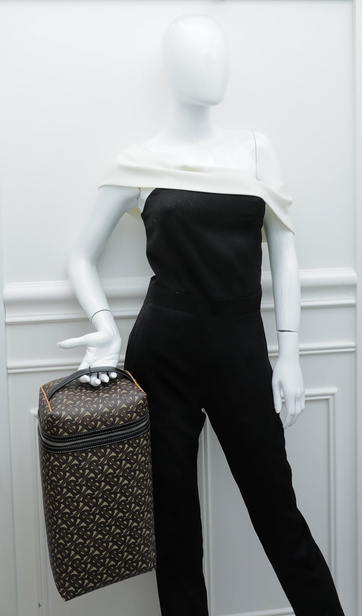 Burberry Brown TB Monogram Bridle Sneaker Bag