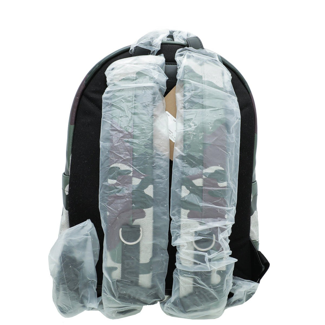 Burberry Camouflage Print Jack Large Backpack Bag