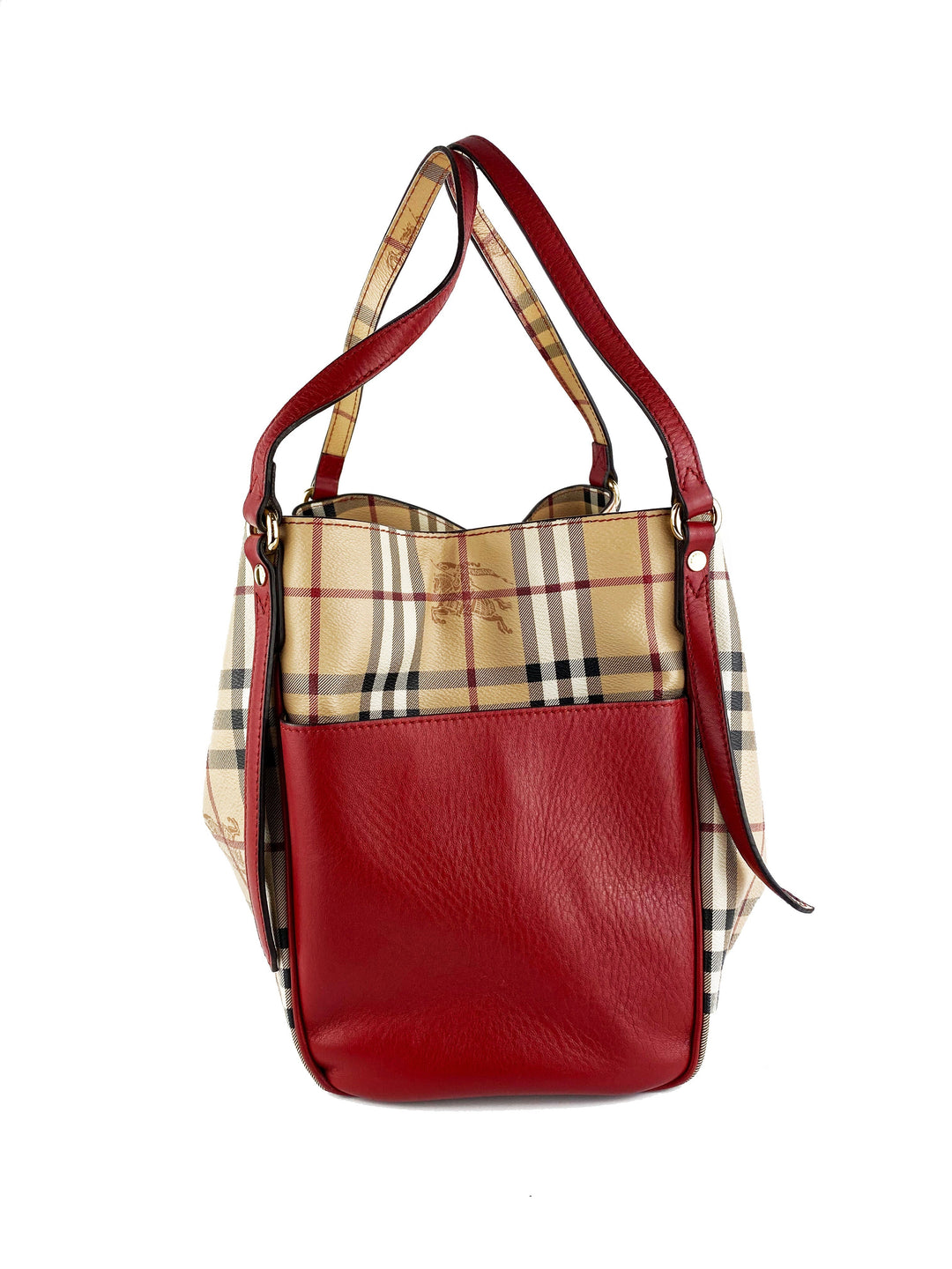 Burberry Haymarket Canterbury Tote