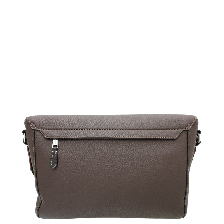 Burberry Clay Brown Pocket Messenger Bag