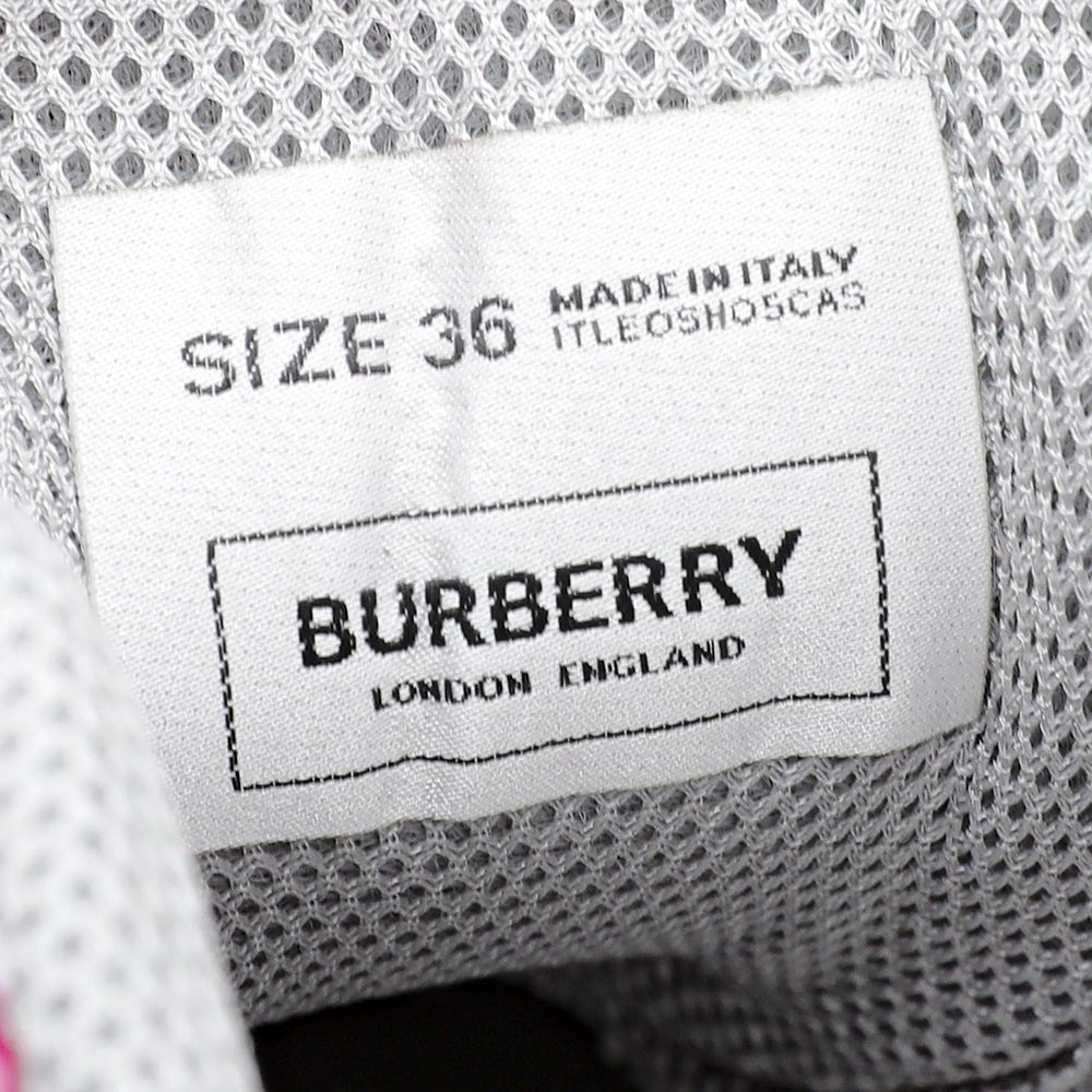 Burberry Fuchsia Union Sneakers 36