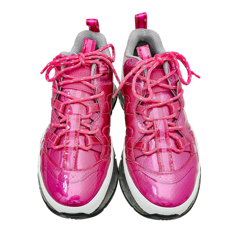 Burberry Fuchsia Union Sneakers 36