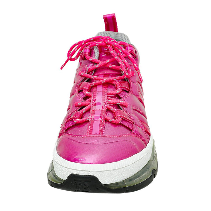Burberry Fuchsia Union Sneakers 36