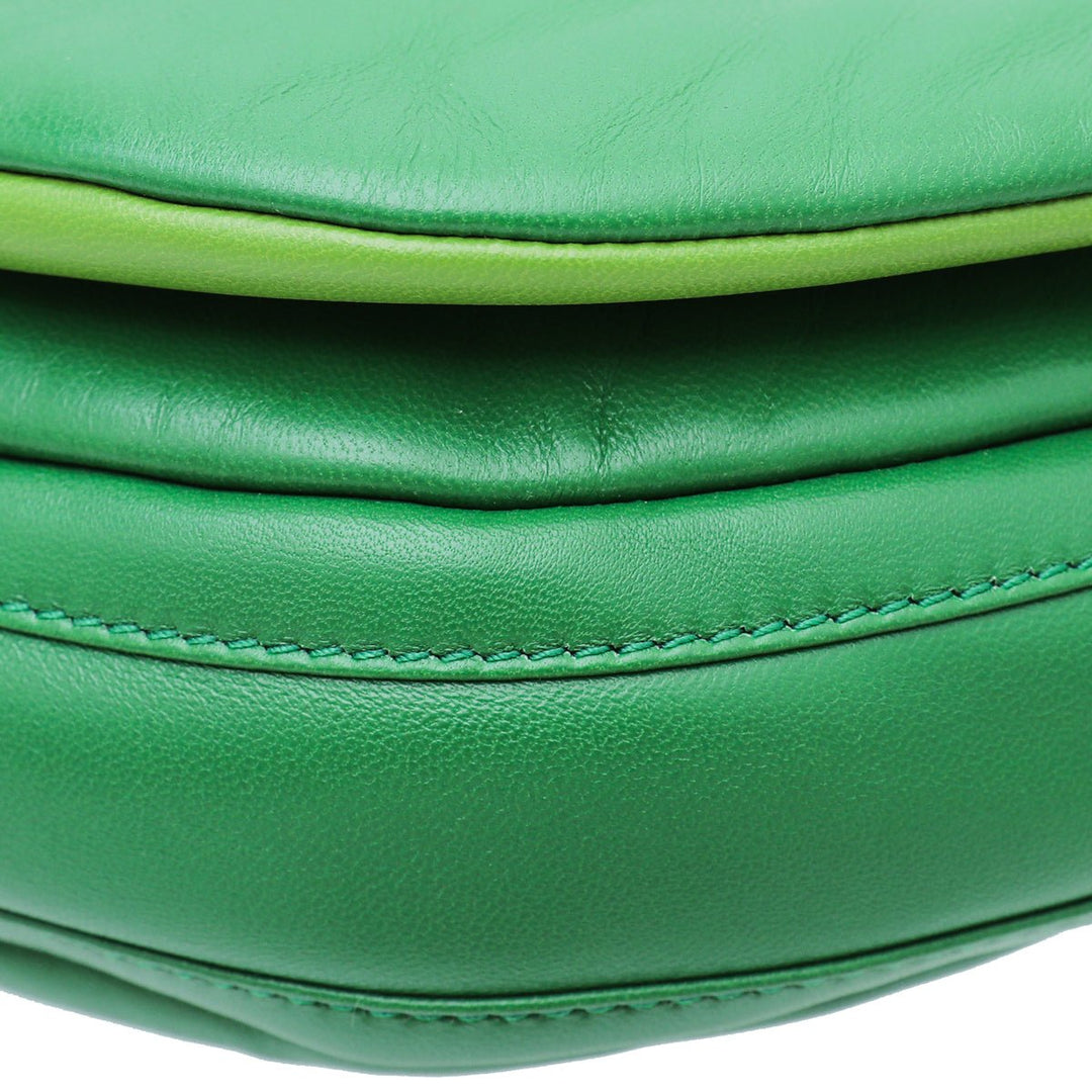 Burberry Ivy Green Soft Olympia Small Bag