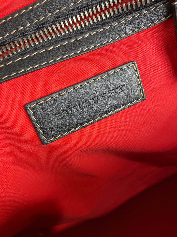 Burberry Kennedy Barrel Holdall Bag