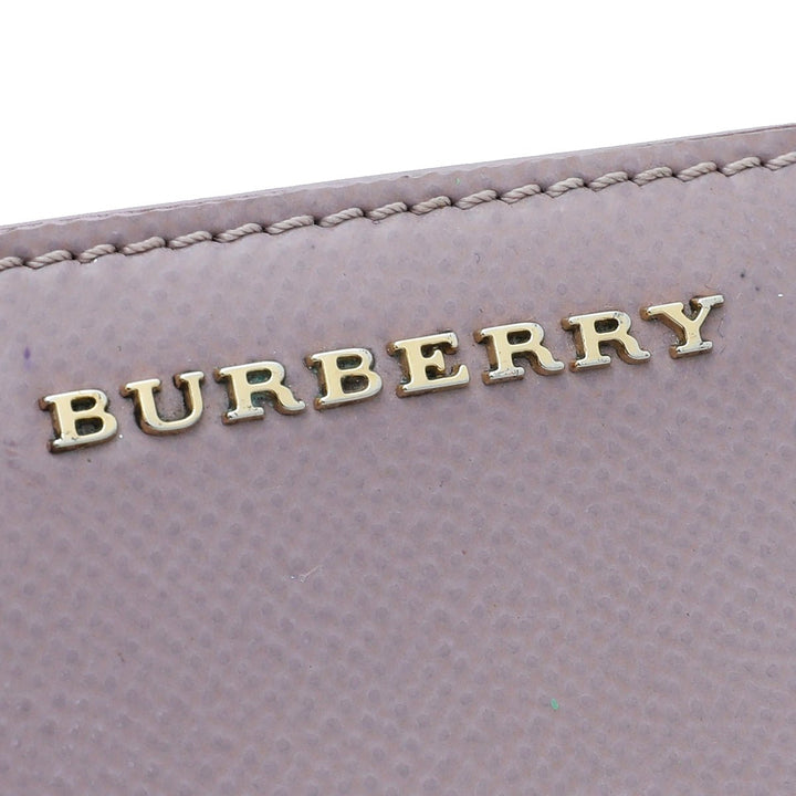 Burberry Pink Purple Medium Wallet