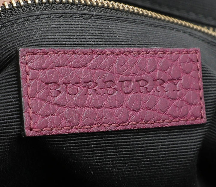 Burberry Violet Heritage Gladstone Bag