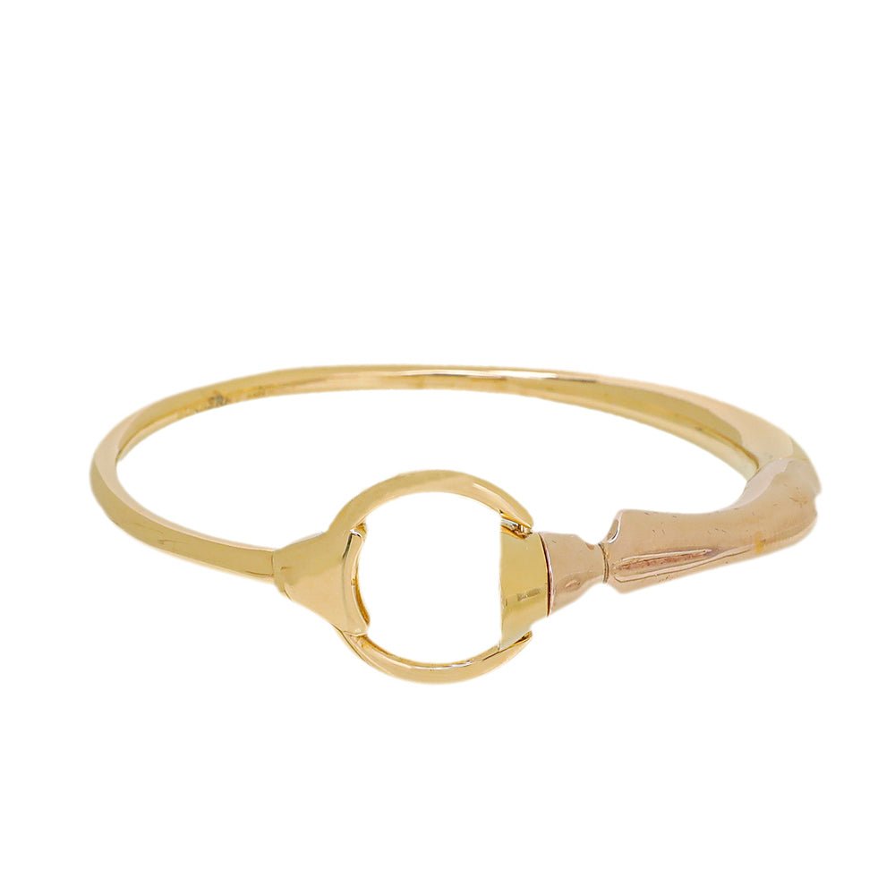 Burberry Yellow-Rose Gold Finish Horse Hoof Bracelet