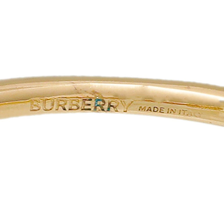 Burberry Yellow-Rose Gold Finish Horse Hoof Bracelet