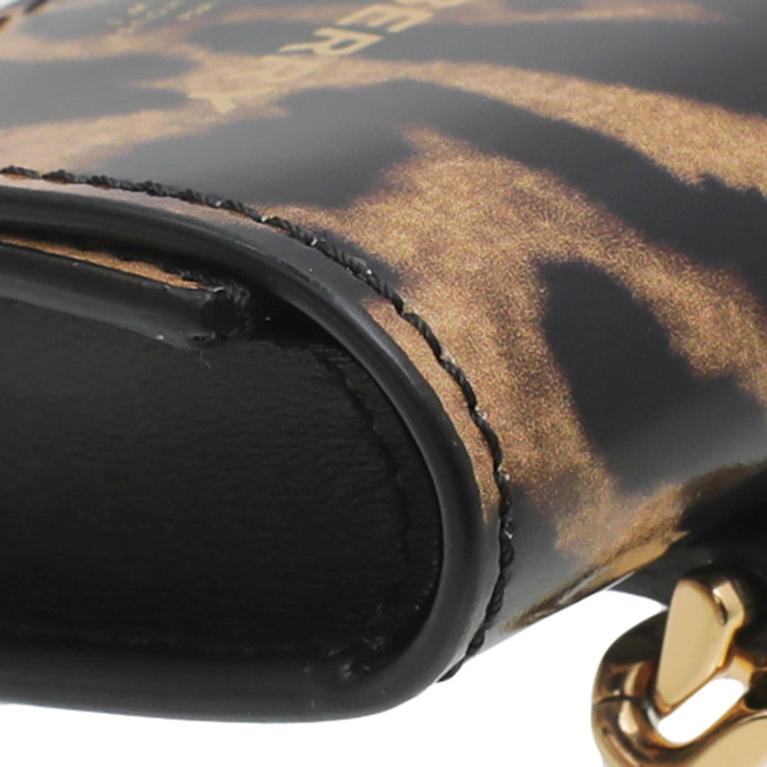 Burberry Bridle Brown Leopard Print Earphone Case