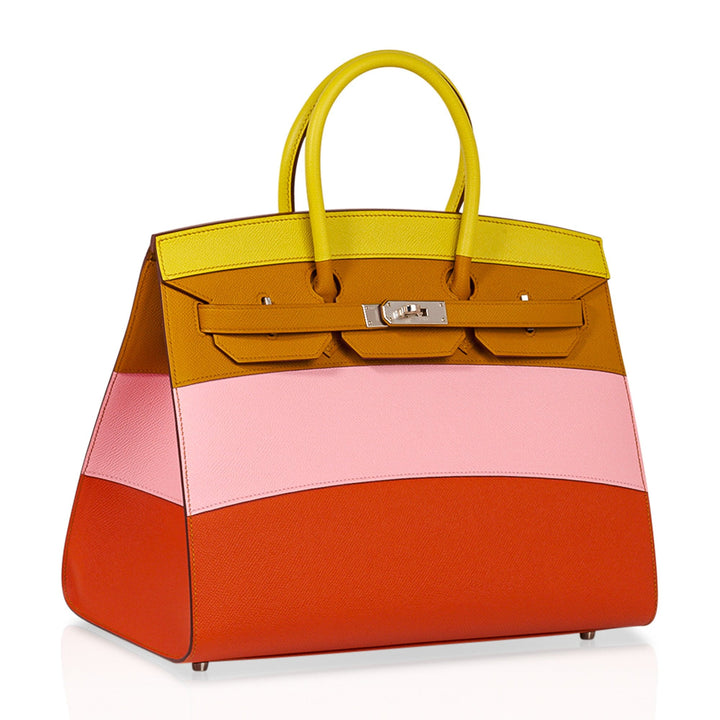 Top quality Hermes Sunrise Rainbow Sellier Birkin 35 Limited Edition Bag