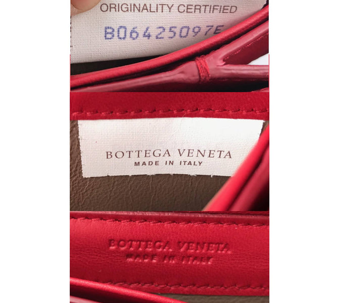 Bottega veneta Brand New China Intercciato Wallet on Chain Crossbody Bag