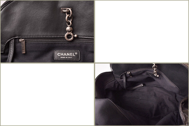 Top Quality Chanel Leather 2way Shoulder/Chain Tote Bag